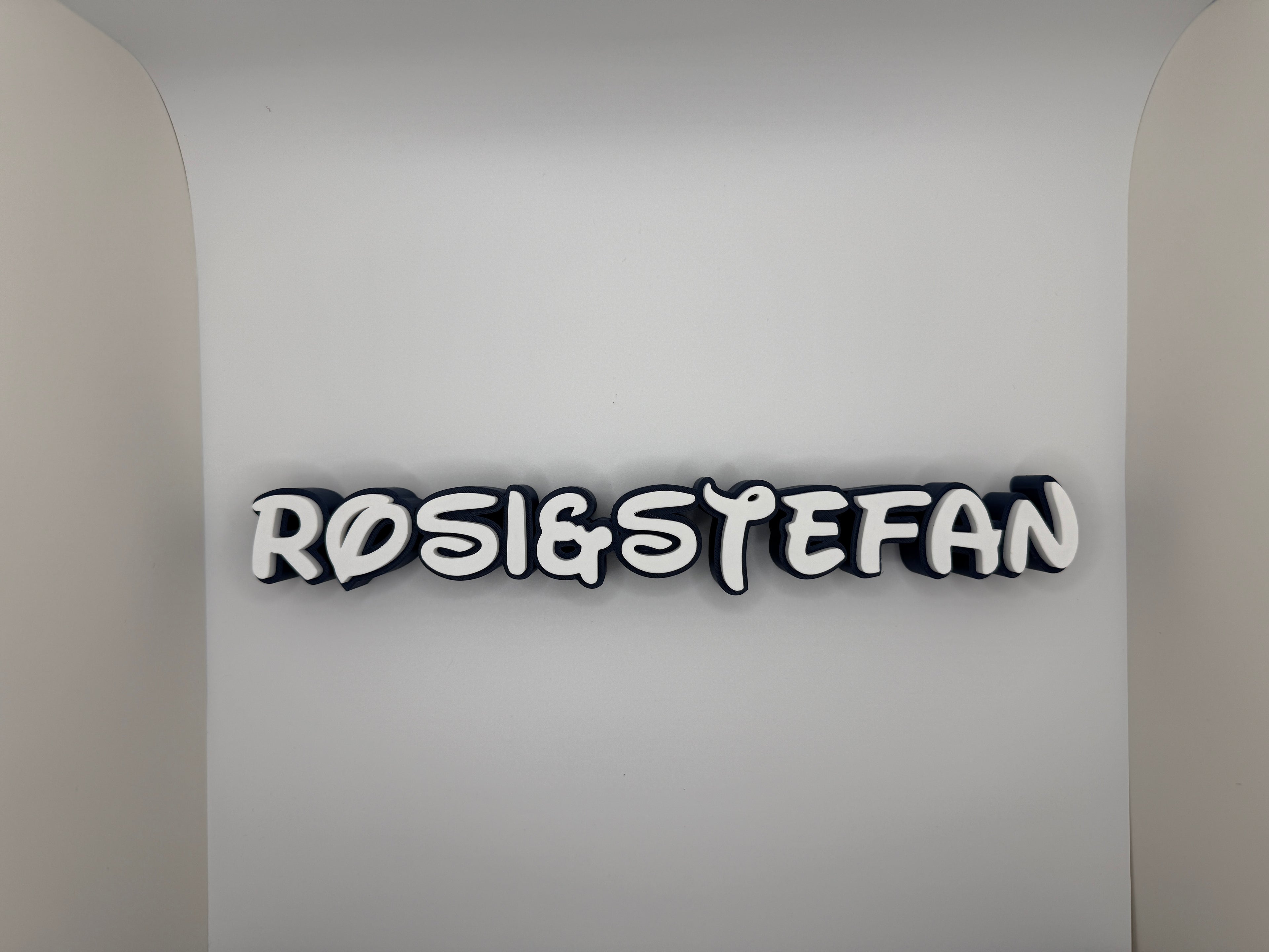 Geburtstagsgeschenk für Partner, Baby Geschenk Geburt, Geschenk Mama, Geschenk Papa, Geschenk Personalisiert, 3D Namensschild, Tisch Schild