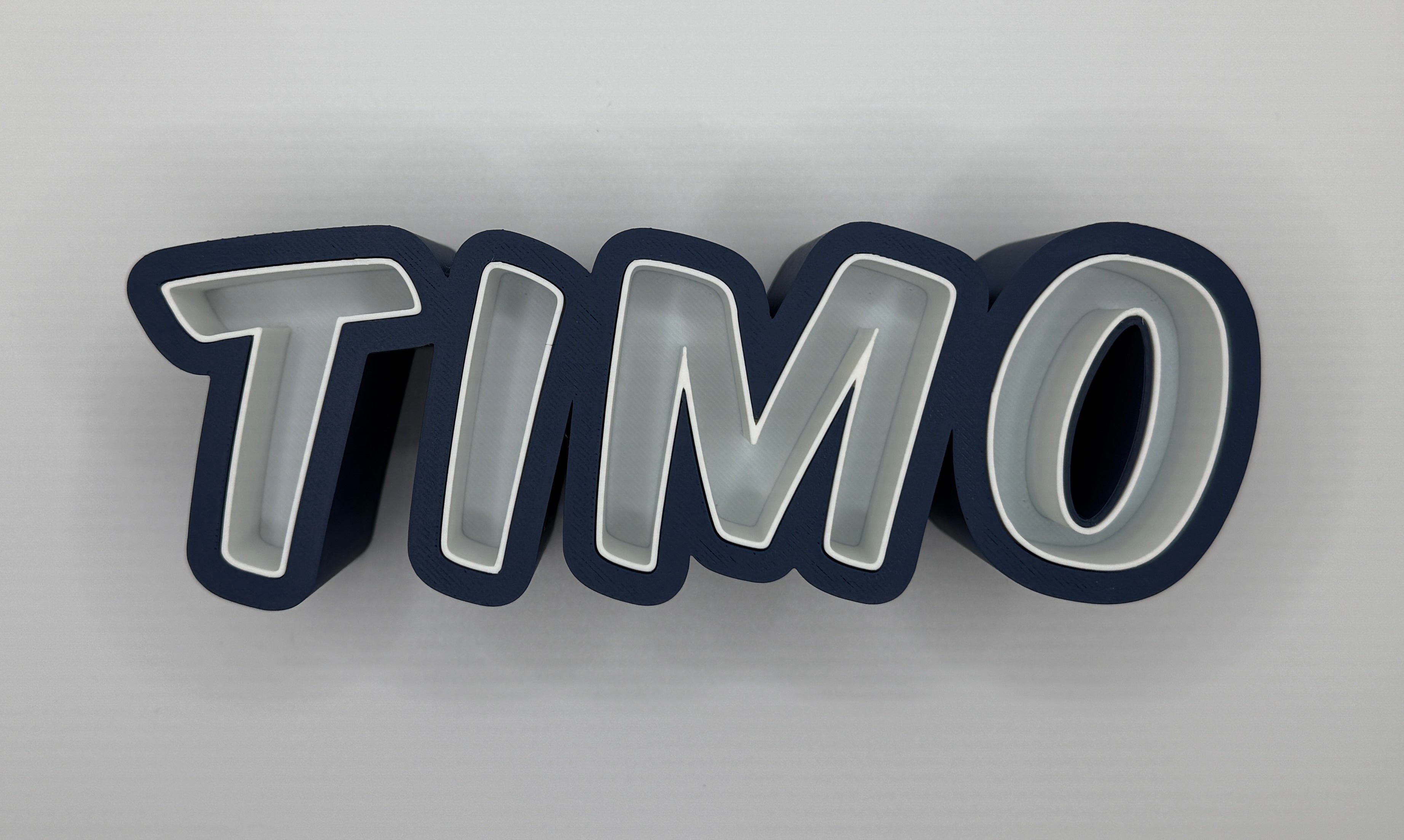 Geburtstagsgeschenk für Partner, Baby Geschenk Geburt, Geschenk Mama, Geschenk Papa, Geschenk Personalisiert, 3D Namensschild, Tisch Schild