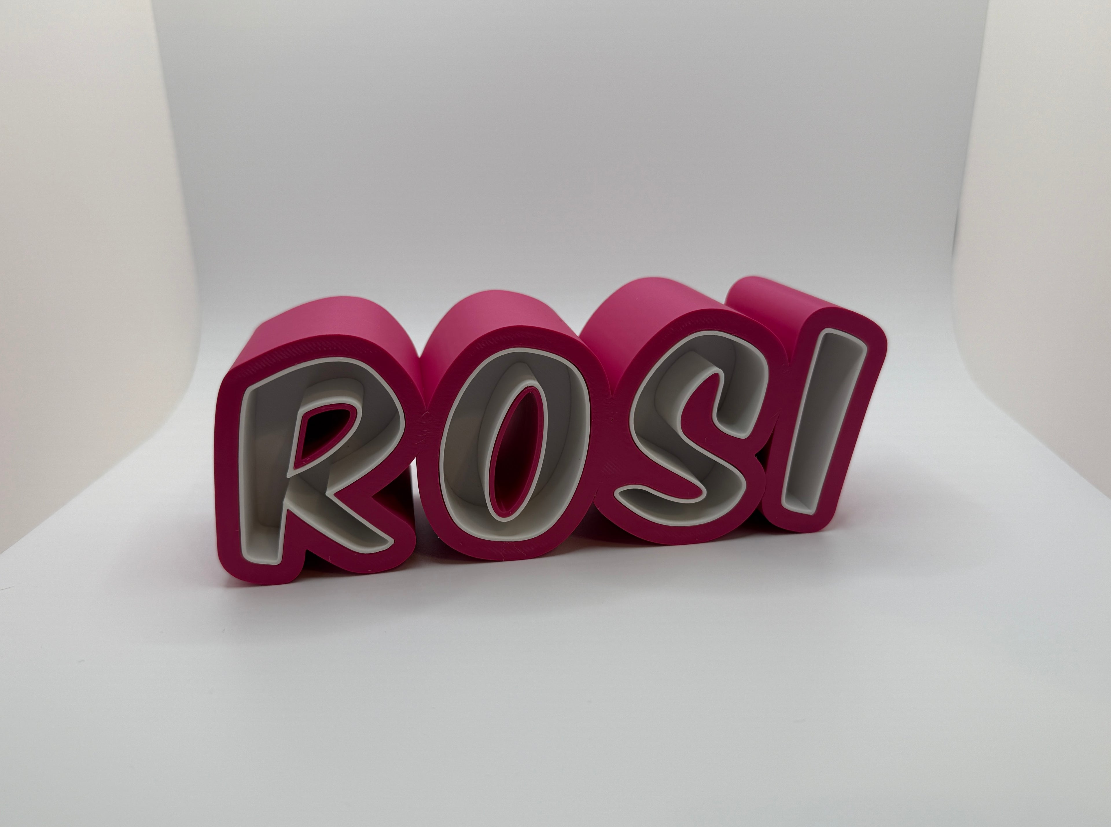 Geburtstagsgeschenk für Partner, Baby Geschenk Geburt, Geschenk Mama, Geschenk Papa, Geschenk Personalisiert, 3D Namensschild, Tisch Schild