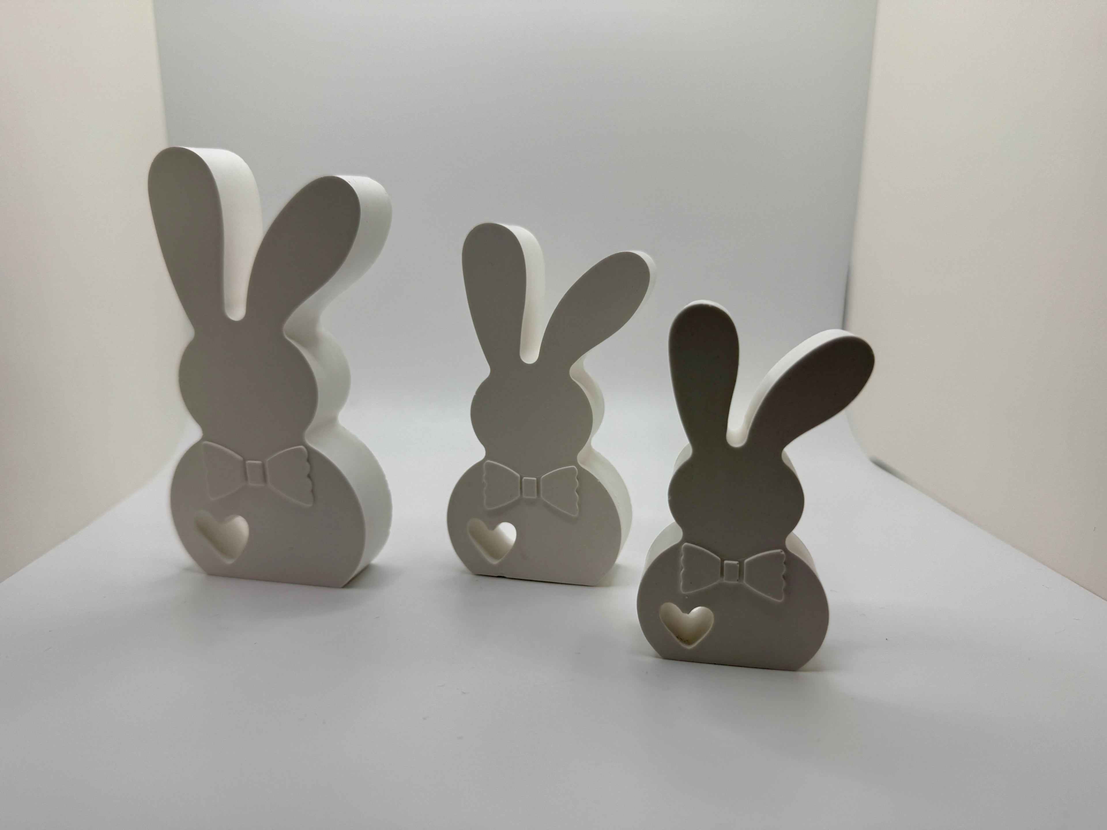 Hasen Set, Hasen Dekoration, Schönes Set zum Aufstellen