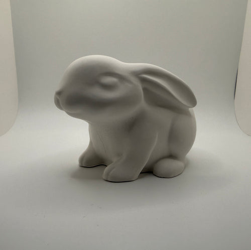 Hasen Aufsteller mit Teelicht, Hasen Dekoration, Oster Dekoration