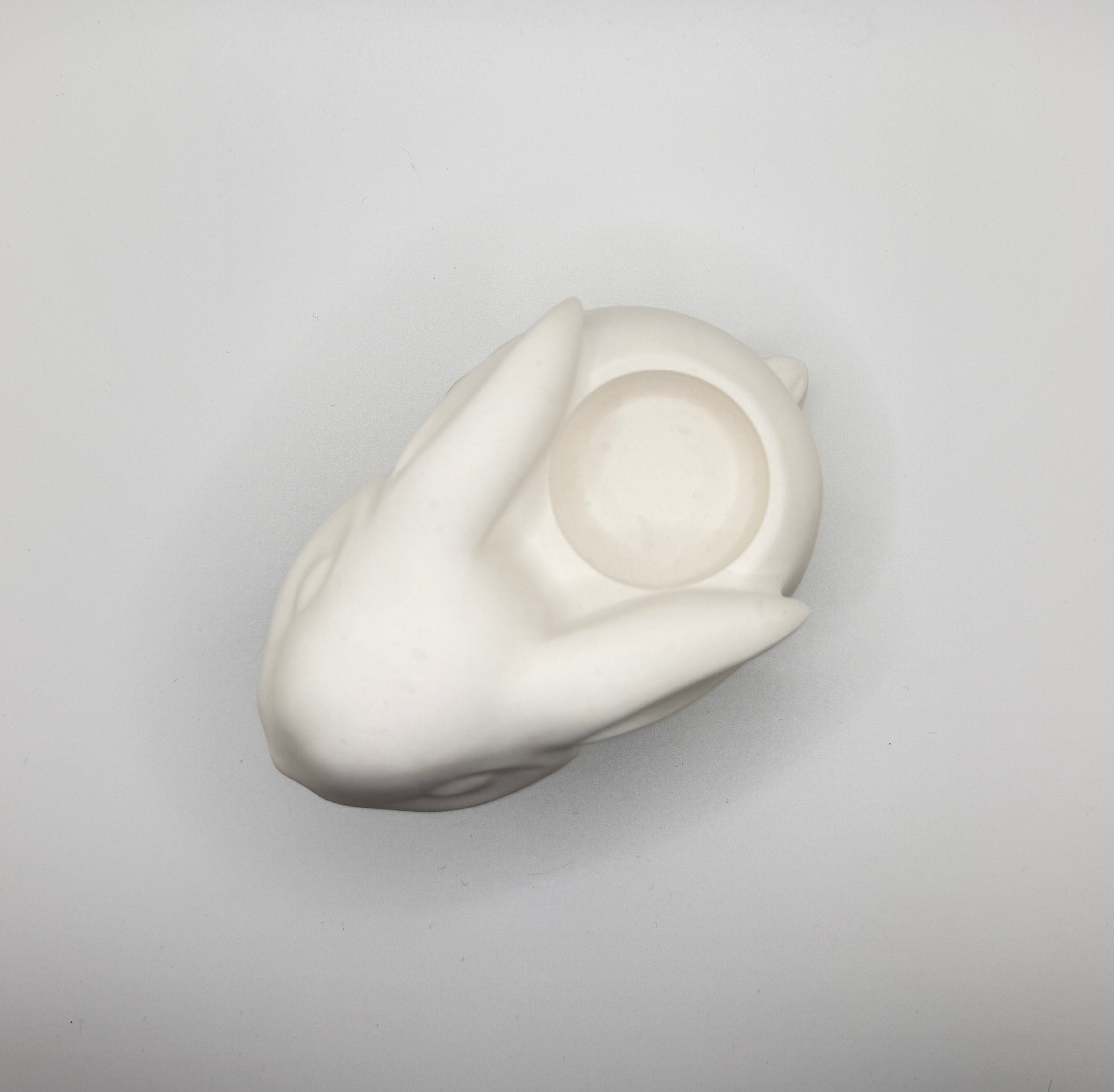 Hasen Aufsteller mit Teelicht, Hasen Dekoration, Oster Dekoration