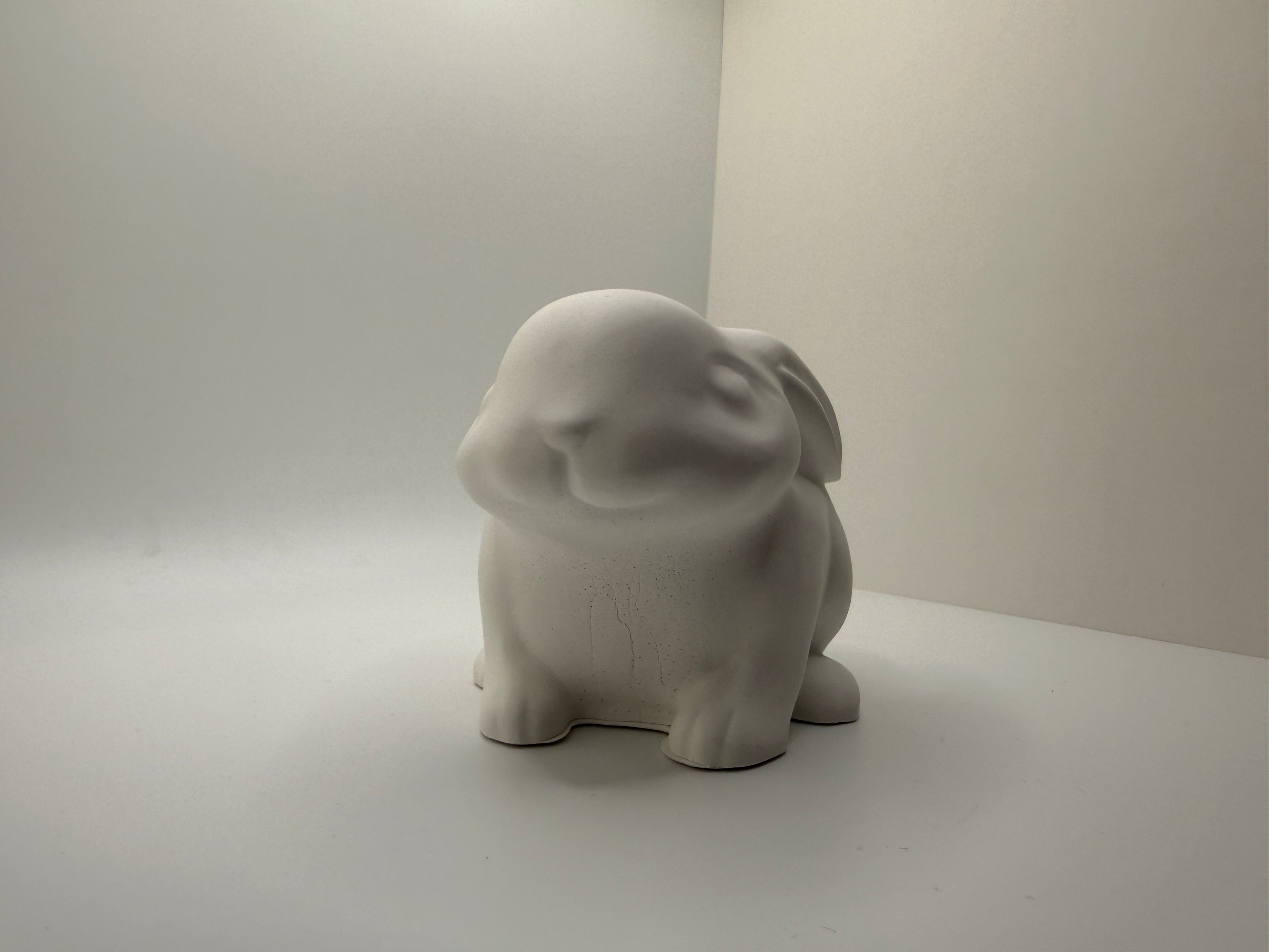 Hasen Aufsteller mit Teelicht, Hasen Dekoration, Oster Dekoration