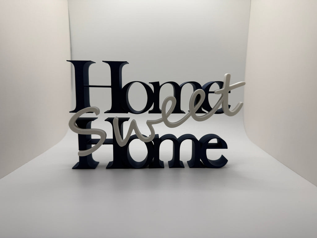 Home Sweet Home Aufsteller, Dekoration für Zuhause, Wohnzimmer, Eingangsbereich, Dekoration